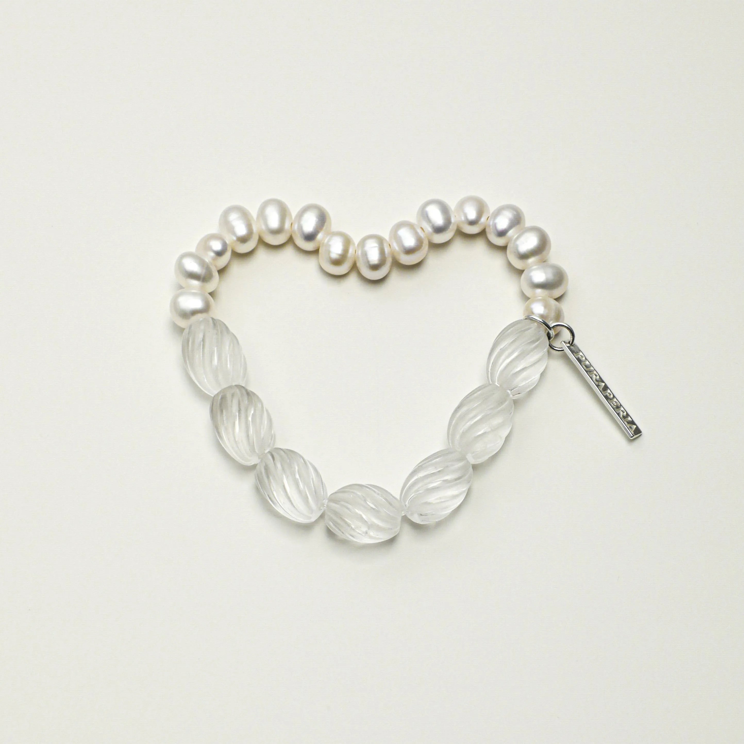 Clear Quartz Crown Chakra Bracelet natural clarity light energy spiritual balance crystal beaded bracelet